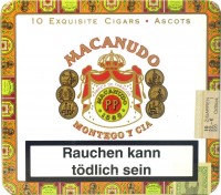 Macanudo Cafe - Ascots (10er)