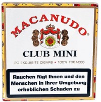Macanudo Cafe - Club Mini (20er)