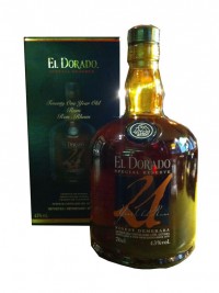 El Dorado 21 Years / Flasche - 700ml., 43% Alc. Vol., Herkunft: Guyana / (€ 127,14 pro L)