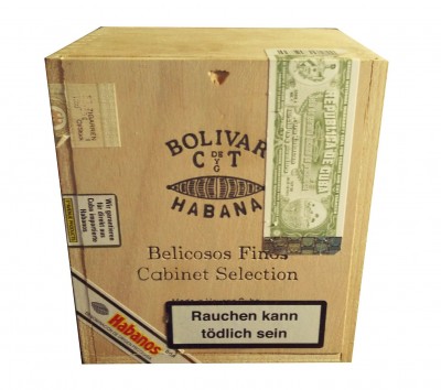 Bolivar - Belicosos Finos Cabinet Selection (25er Cabinet)