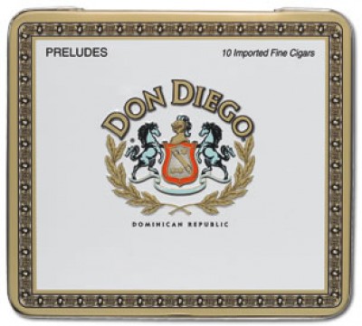 Don Diego - Preludes (10er Metallschachtel)