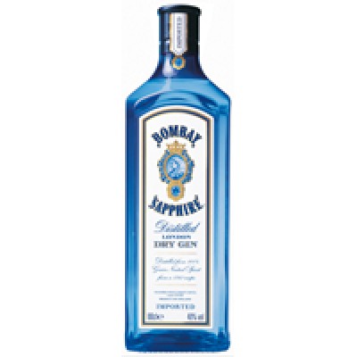 Bombay Sapphire, London Distilled Dry Gin / Flasche - 1000ml., 47% Alc. Vol., / (€ 29.95 pro L)