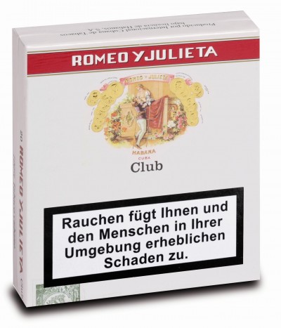 Romeo y Julieta - Club Cigarrillos (20er Packung)