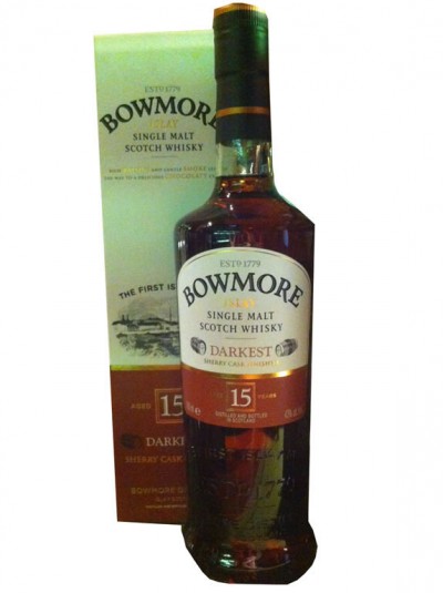 Bowmore Darkest (Islay) 15 Jahre/ Alk. 43% , Inhalt 0.7L (89,93 € pro L)