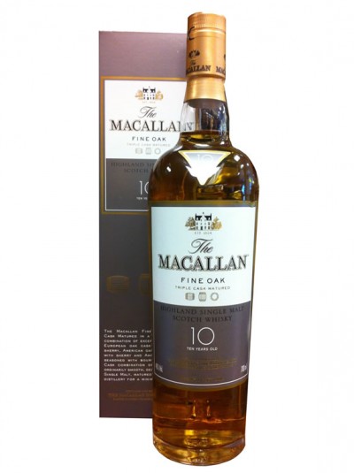 Macallan (Highland) 10 Jahre / Alk. 40% , Inhalt 0.7L (85,64 € pro L)
