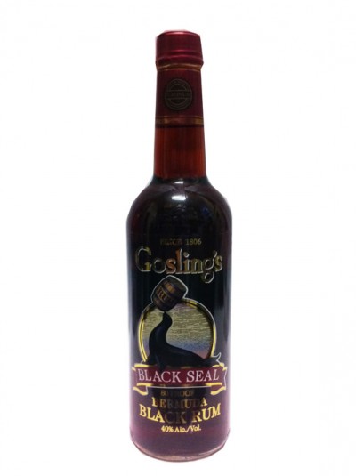 Gosling Black Seals Rum / Flasche - 700ml., 40% Alc. Vol., Herkunft: Bermuda / (€ 38,50 pro L)