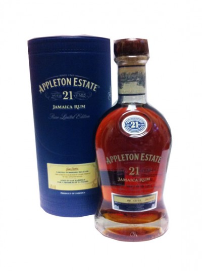Appelton Estate 21 Years / Flasche - 700ml., 43% Alc. Vol., Herkunft: Jamaica / (€ 114,21 pro L)