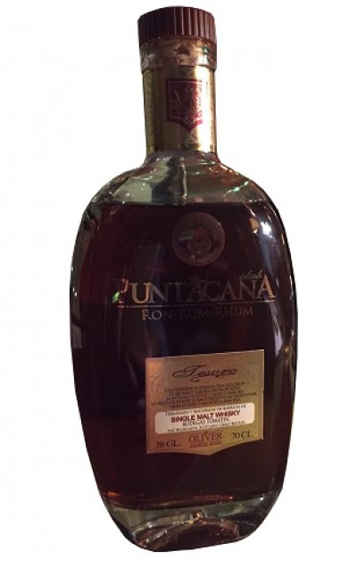 Punta Cana Club Tesoro 15 Jahre / Flasche - 700ml., 38% Alc. Vol., Herkunft: Dom.Rep. / (€ 70,00 pro L)