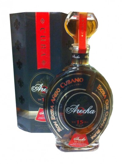 Ron Arecha Extra Anejo 15 Jahre / Flasche - 700ml., 38% Alc. Vol., Herkunft: Kuba / (€ 141,43 pro L)